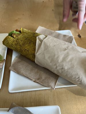 Rise n shine wrap  at The Green Moustache - Lorimer Rd in Whistler