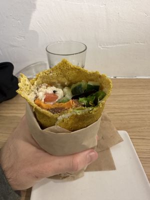 Rise N Shine Wrap  at The Green Moustache - Lorimer Rd in Whistler