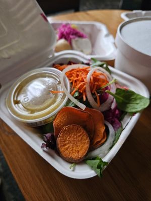 Side Salad at The Green Moustache - Lorimer Rd in Whistler