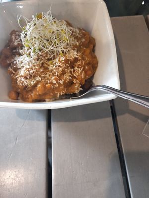 Vegetable stew at The Green Moustache - Lorimer Rd in Whistler