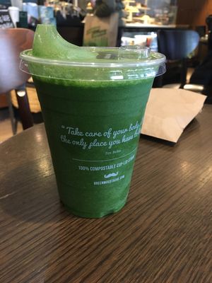 Magnum Smoothie (photo taken at Starbucks not green mustache) at The Green Moustache - Lorimer Rd in Whistler