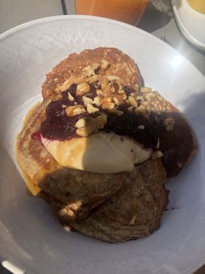 Pancakes  at The Green Moustache - Lorimer Rd in Whistler