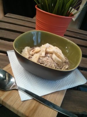 Acai Breakfast Bowl at 48 Degrees Raw Cafe in Brisbane