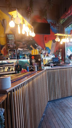 The outside space at Jungle Joy Bar - Restaurant in Gzira