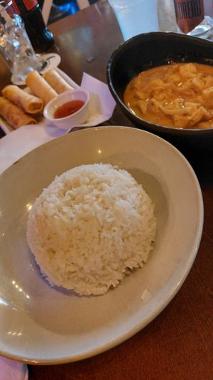 Rice with curry at Jungle Joy Bar - Restaurant in Gzira