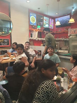 Customers flow at KASHI CHAAT in Pattaya