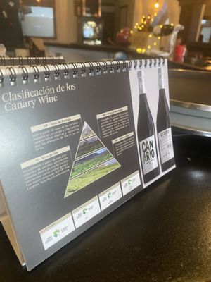 Wines  at Vino vidi vici in Tenerife