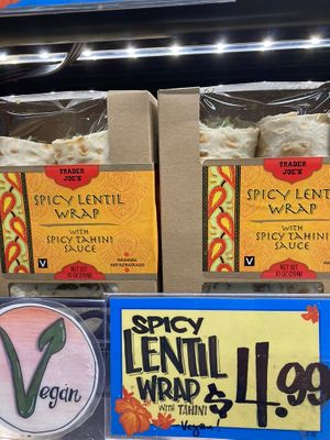 Not spicy   at Trader Joe's in Silverdale