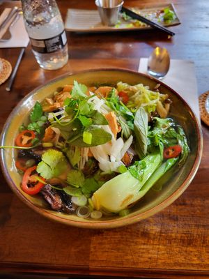 Vegan pho at Viet Soul in Manchester