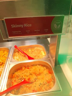 Skinny rice at Chopstix Noodles in Coventry