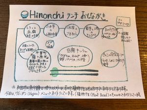 Lunch set menu  at Hinonchi in Hino