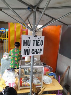 Menu at Pho Hue Buddhist Temple - Chùa Phổ Huệ - Phổ Huệ Bửu Tự in Ho Chi Minh City