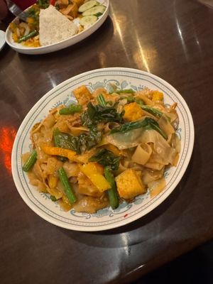 Drunken Noodles at Thai Smile Cuisine in Hilton Head Island
