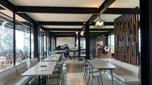 Interior #Veganuary at Manis Ae Cabin & Resto Bromo in Ngadisari