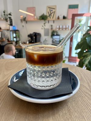ColdBrew Tonic  at Fauna x Flora Café in Leipzig