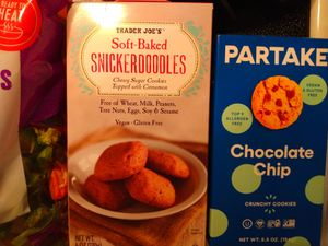 Vegan cookies at Trader Joe's in Naples