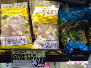 Salad at Trader Joe's in Naples