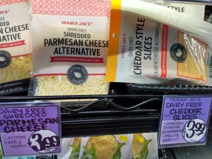 Vegan cheese at Trader Joe's in Naples