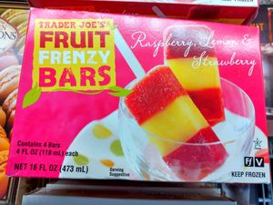 Fruit bars at Trader Joe's in Naples