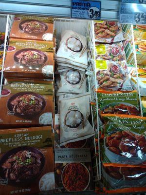 More vegan frozen food at Trader Joe's in Naples
