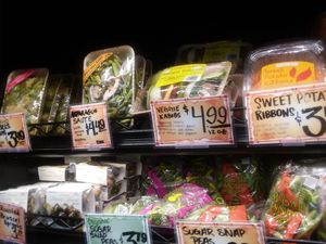 Veggies at Trader Joe's in Naples