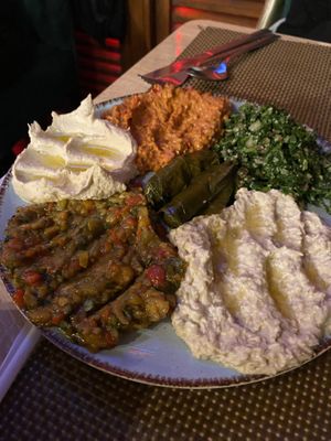 Mixed Appetiser (adapted)   at Layali Karoun in Marrakech