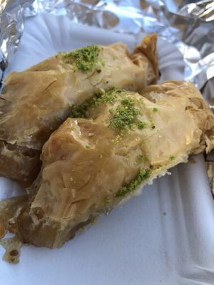 Kind of vegan baklava  at Dilgelay in Stuttgart