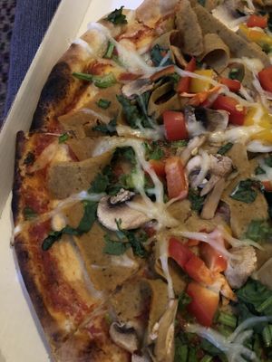 Pizza close up  #Veganuary at Dilgelay in Stuttgart