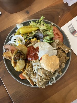 döner teller vegan   at Dilgelay in Stuttgart