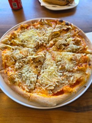 Vegane Dönerpizza at Dilgelay in Stuttgart