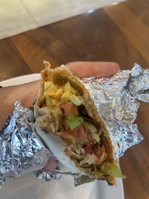 Lamacun mit Seitan Fleisch  at Dilgelay in Stuttgart