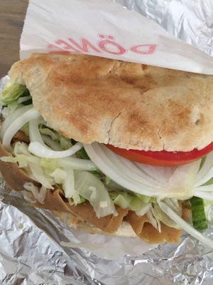 Vegan Döner at Dilgelay in Stuttgart