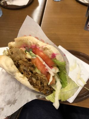 Vegan Kebab at Dilgelay in Stuttgart