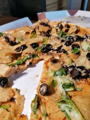 Veggie Pizza Döner Spezial at Dilgelay in Stuttgart