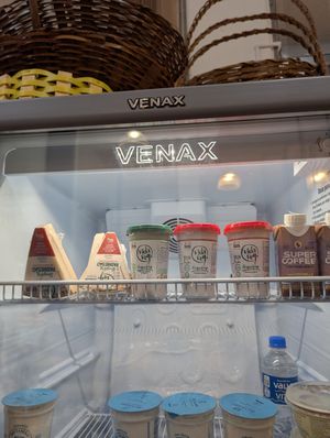 Vegan cheeses at Paraíso Natural Marau in Marau