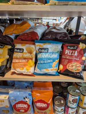 Vegan snacks at Paraíso Natural Marau in Marau