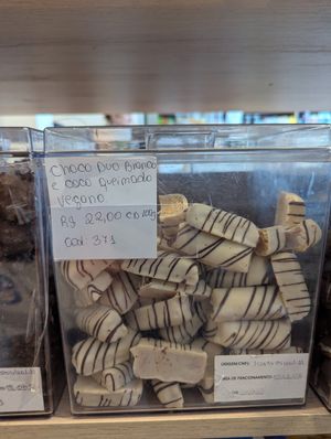 Vegan cookies at Paraíso Natural Marau in Marau