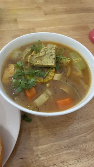 vegetarian braised beef  at Quán Chay Gieo Duyên in Da Nang