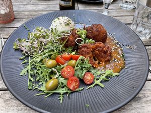 Tomatenköften  at Das Reiskorn in Stuttgart