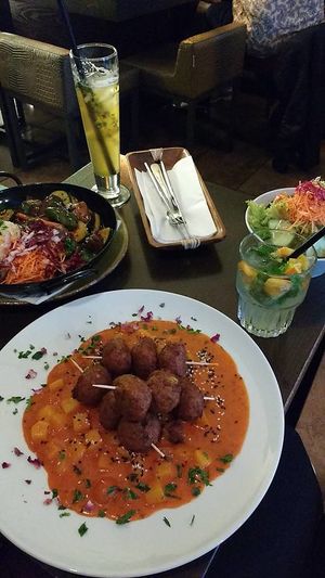 yummy vegan food! at Das Reiskorn in Stuttgart