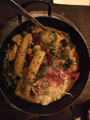 Winterliches Gemüsecurry at Das Reiskorn in Stuttgart