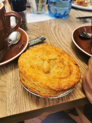 Vegan pie at Ou Meul Riviersonderend in Riviersonderend