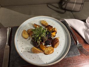 Salt baked baby beetroots  at Chaloners Restaurant in Guisborough