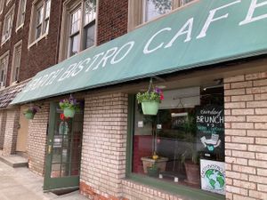 Entrance  at Earth Bistro in Cleveland