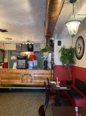 Order counter  at Earth Bistro in Cleveland