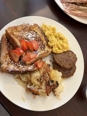 French toastt  at Earth Bistro in Cleveland