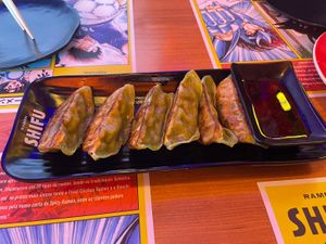 Gyosas Vegan   at Ramen Shifu - Expo in Lisbon