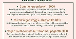 vegan food options at KiXi in Galle