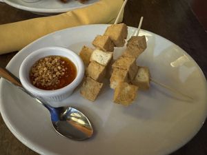 Crispy tofuu  at Kindee in Minneapolis