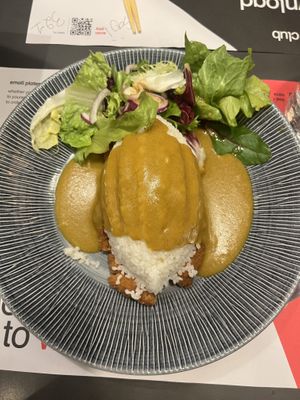 VegKatsu was okay  at Wagamama in Romford
